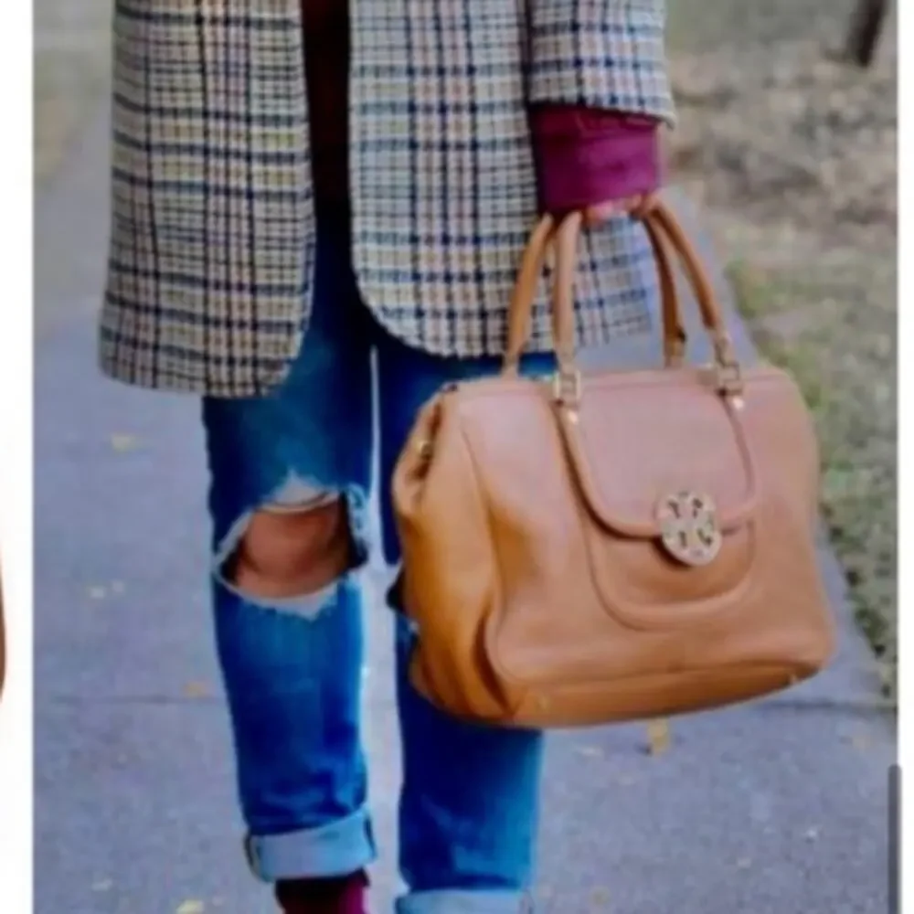 Tory Burch Tan‎ Leather Amanda Hobo Bag